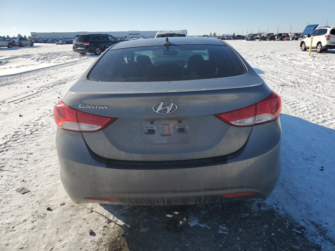 2013 Hyundai Elantra VIN 5NPDH4AE6DH207769 Copart auction photo, side / front end damage thumbnail 6