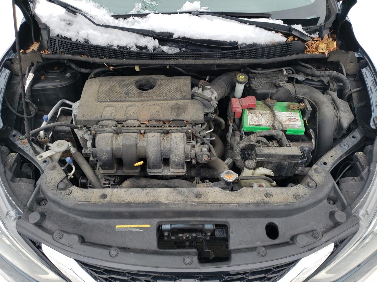 2016 Nissan Sentra VIN 3N1AB7AP1GL661703 Copart auction photo, mechanical / all over damage thumbnail 11