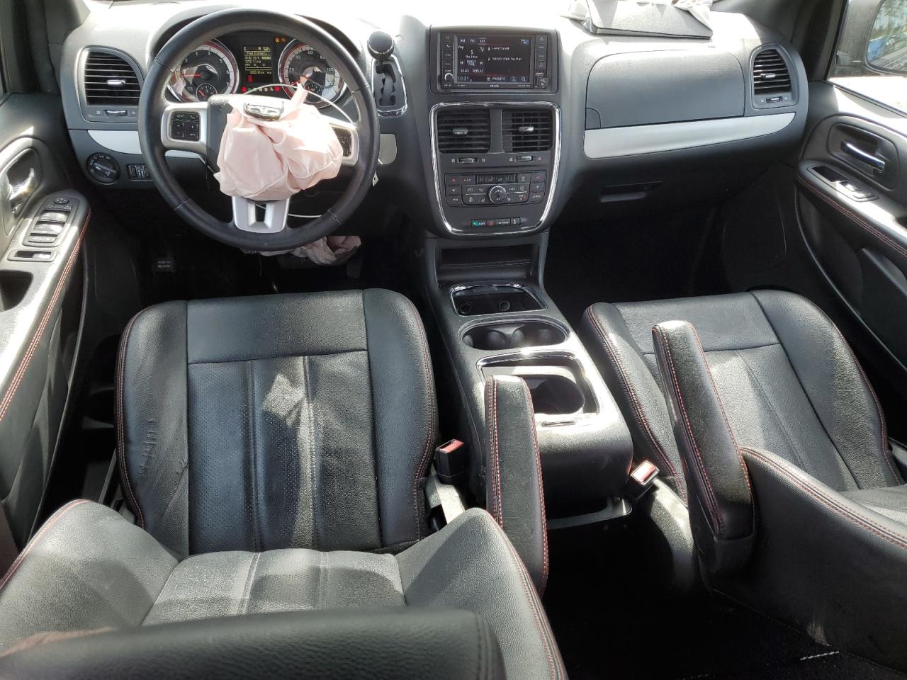 2018 Dodge Caravan VIN 2C4RDGEG7JR341915 Copart auction photo, rear end / front end damage thumbnail 8