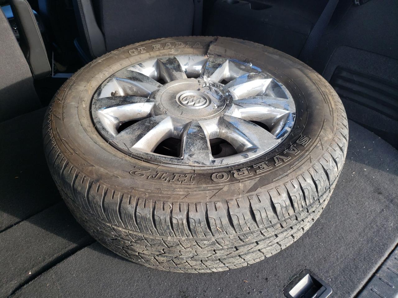 2014 Buick Enclave VIN 5GAKVCKD4EJ121063 Copart auction photo, undercarriage / rear end damage thumbnail 15