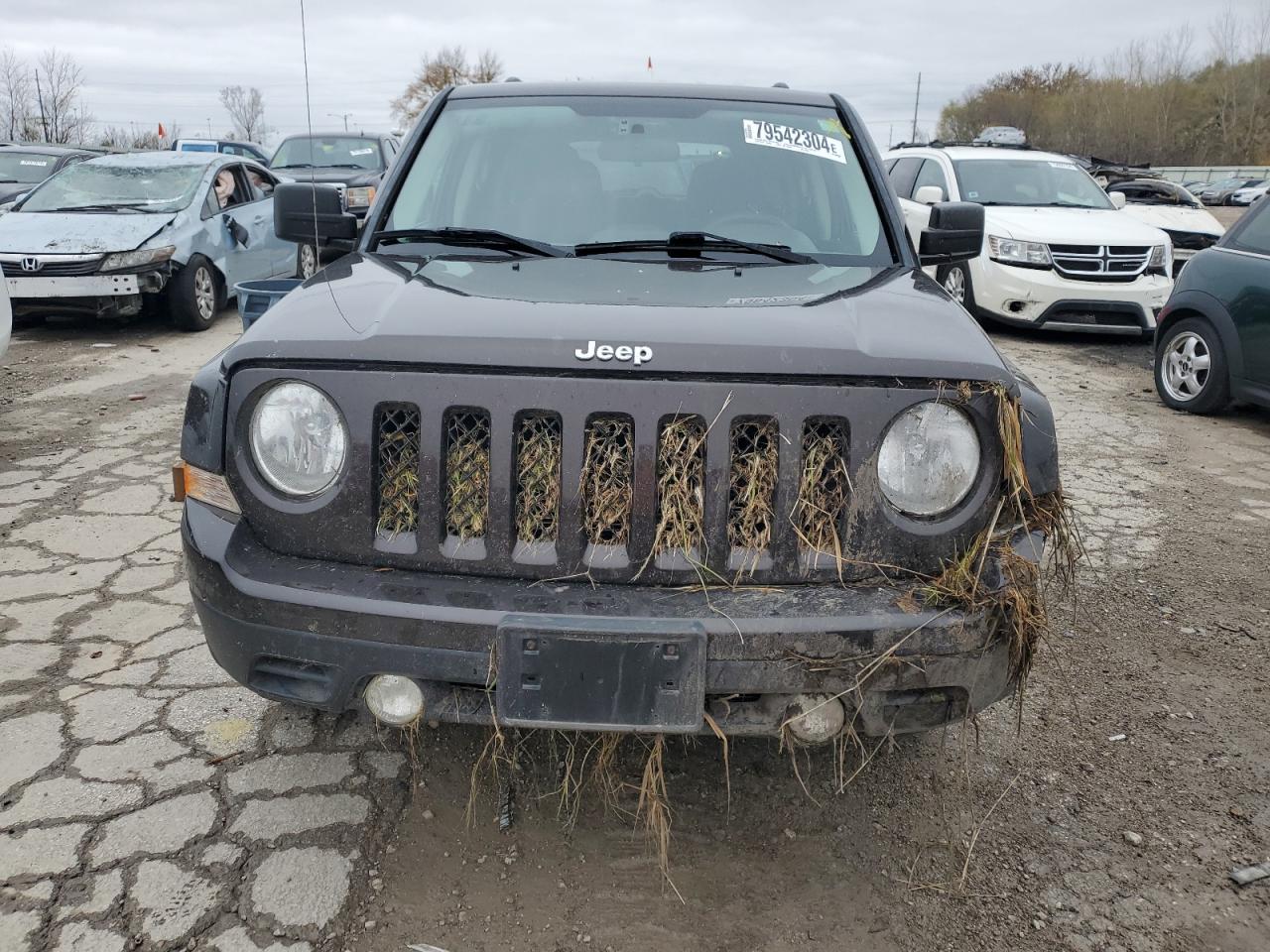 2014 Jeep Liberty (Patriot) VIN 1C4NJPBA2ED574939 Copart auction photo, front end damage thumbnail 5