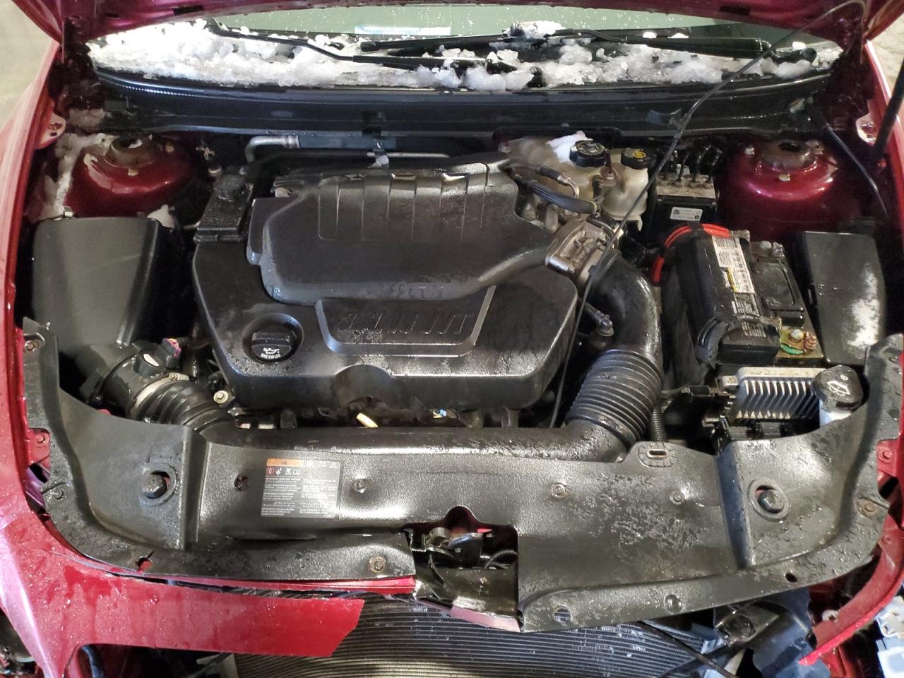 2011 Chevrolet Malibu VIN 1G1ZE5E77BF162938 Copart auction photo, front end / hail damage thumbnail 11