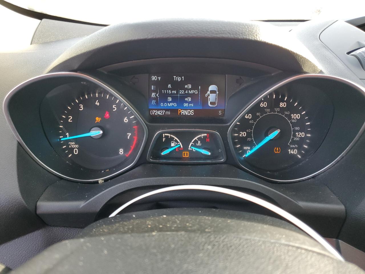 2018 Ford Escape VIN 1FMCU0F79JUA41707 Copart auction photo, all over / mechanical damage thumbnail 9