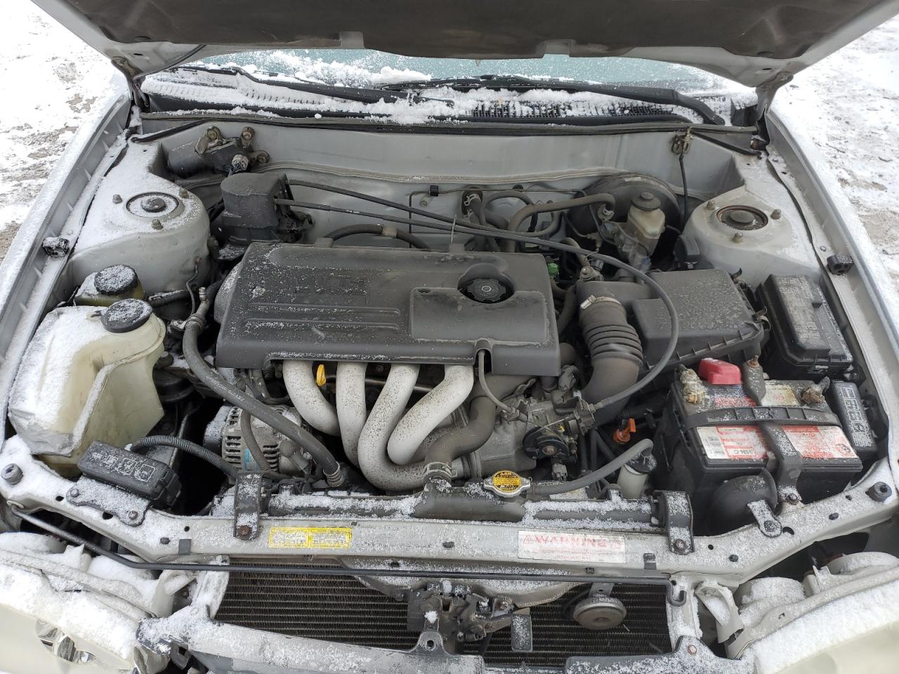 2002 Toyota Corolla VIN 2T1BR12E52C552938 Copart auction photo, front end / rear end damage thumbnail 11