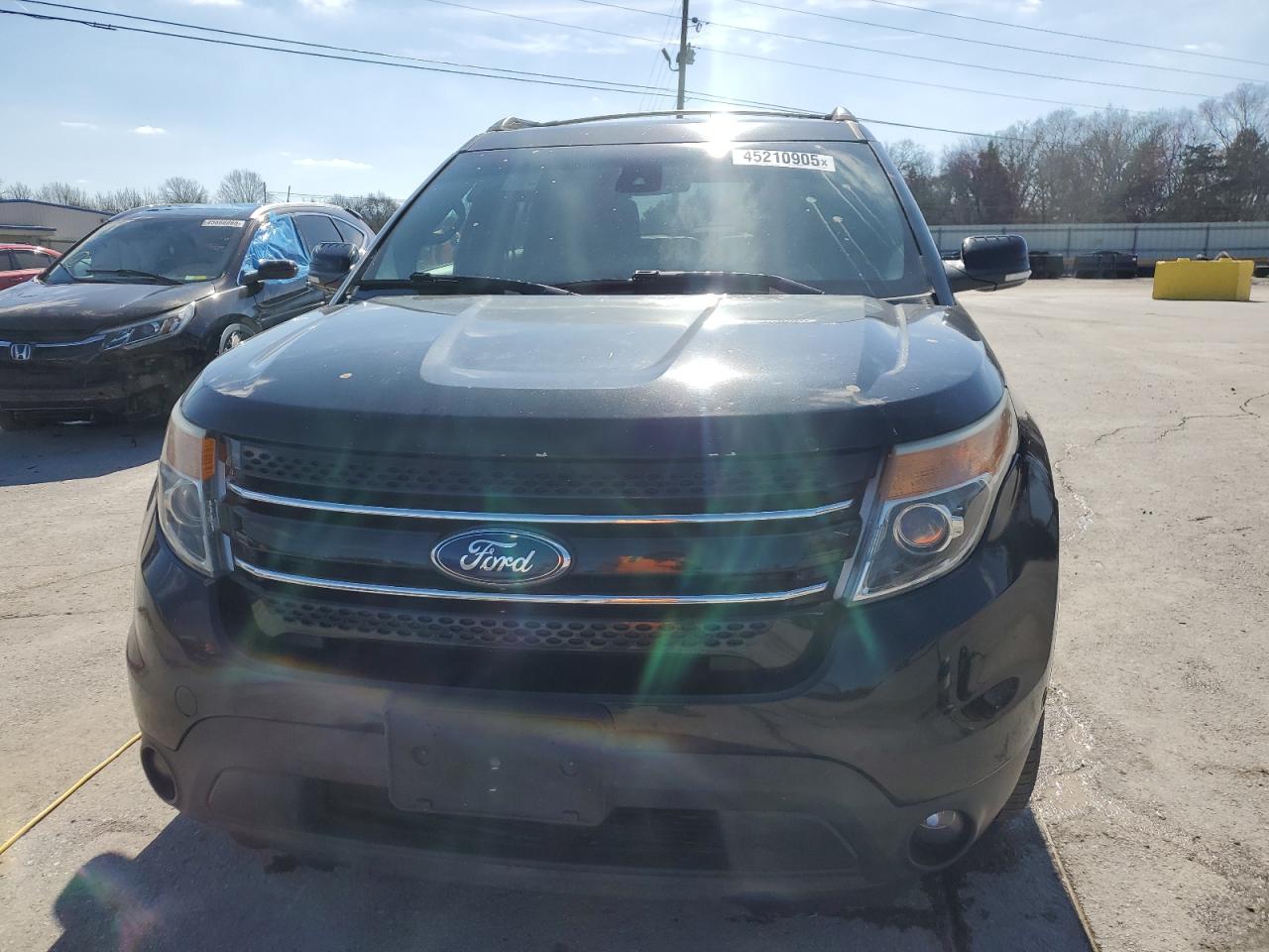 2014 Ford Explorer VIN 1FM5K8F80EGA52220 Copart auction photo, side damage thumbnail 5