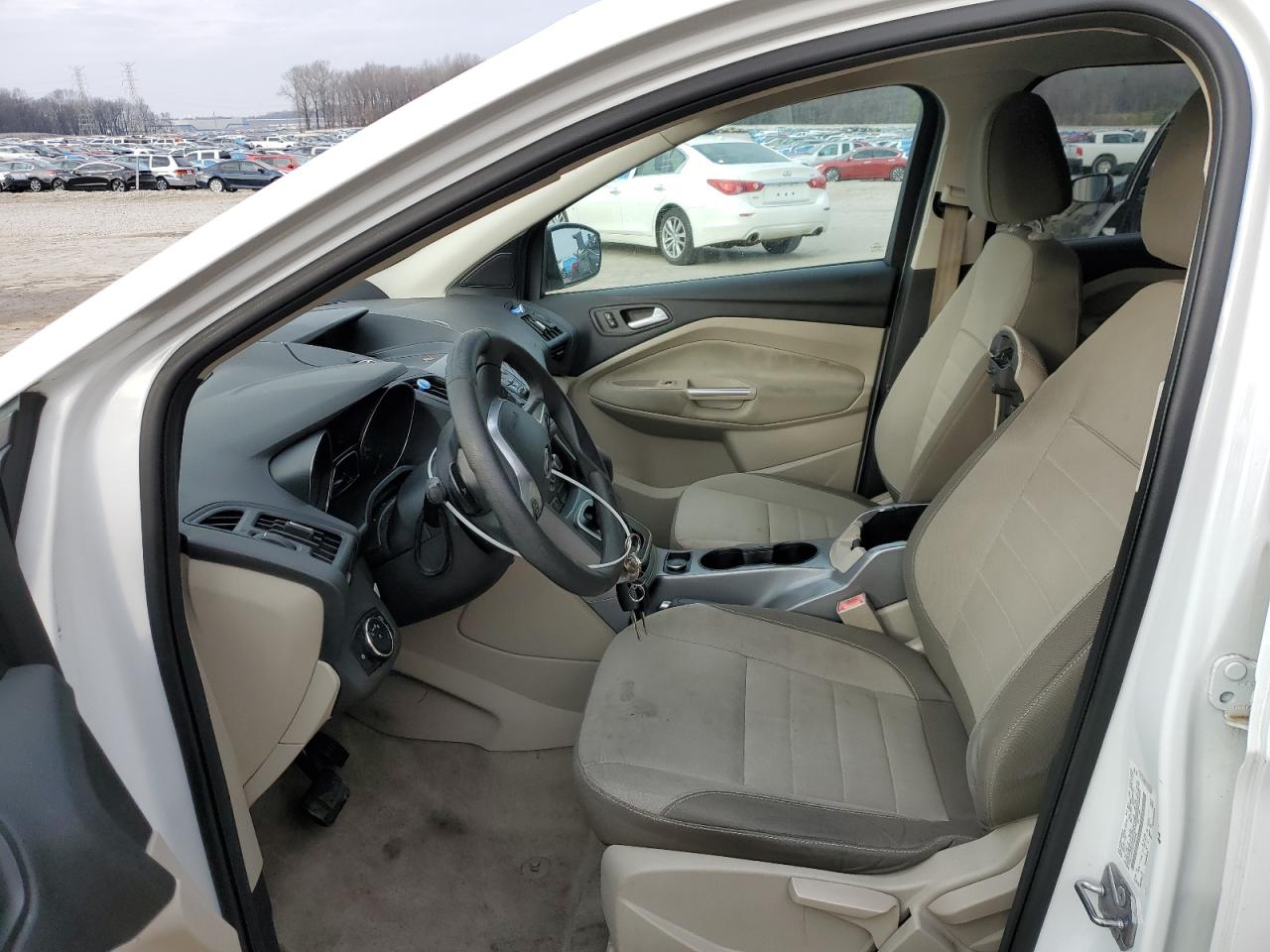 2013 Ford Escape VIN 1FMCU0GX8DUA80369 Copart auction photo, front end damage thumbnail 7
