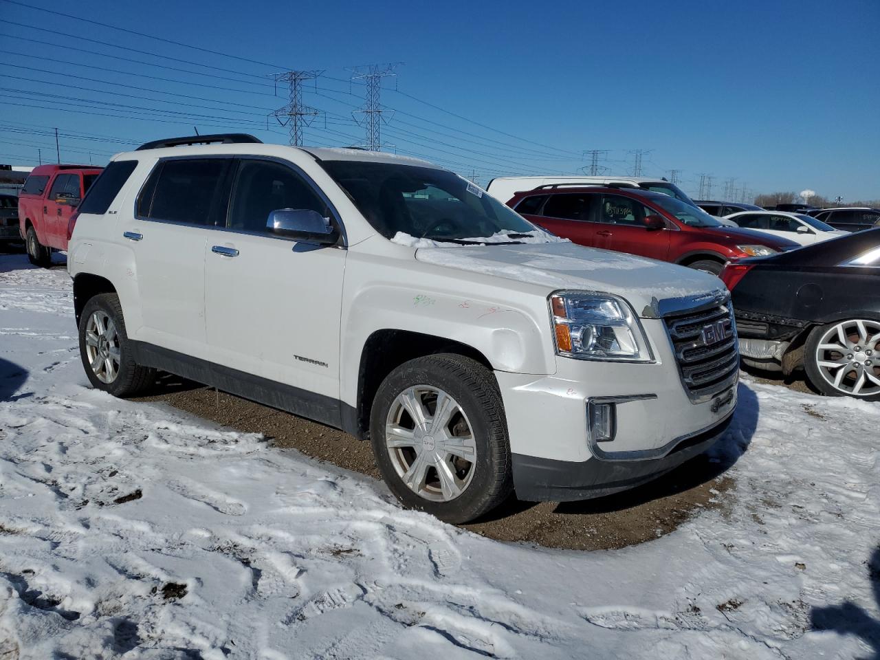 2017 GMC Terrain VIN 2GKALNEK2H6152369 Copart auction photo, rear end damage thumbnail 4