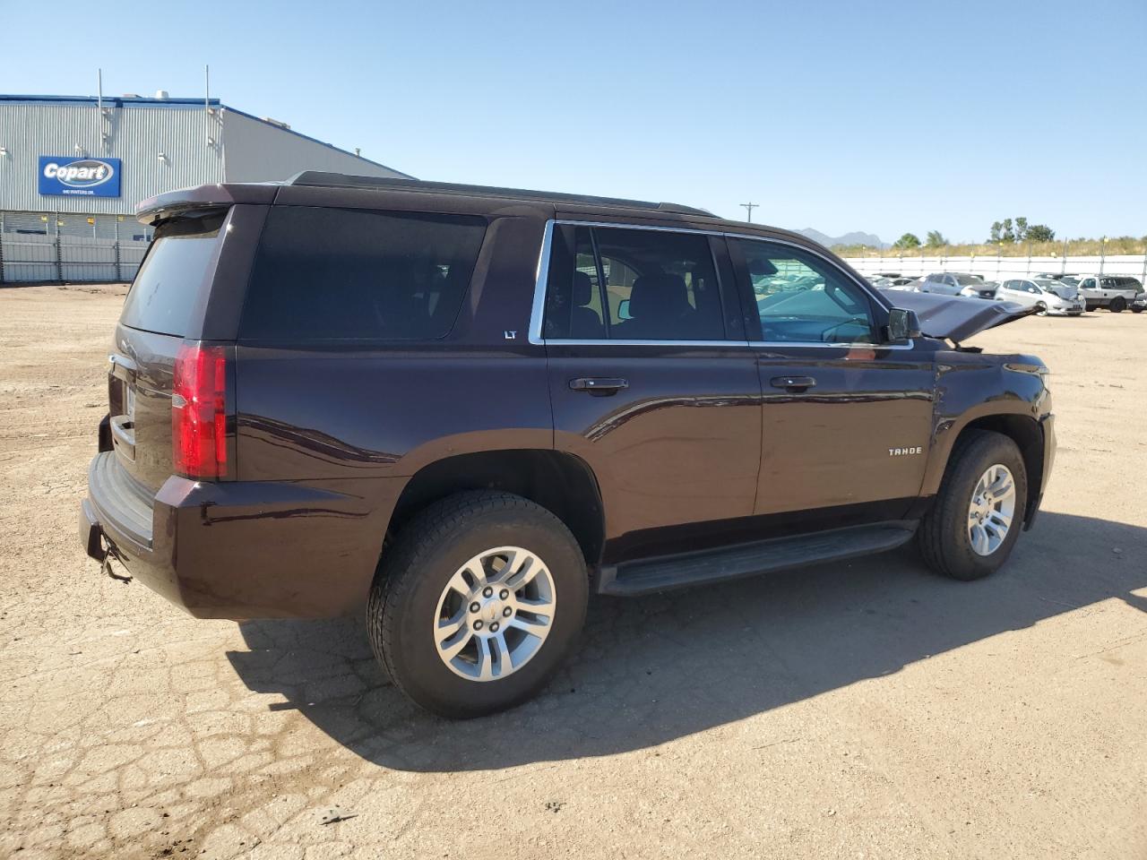 2020 Chevrolet Tahoe VIN 1GNSKBKC5LR208839 Copart auction photo, front end / mechanical damage thumbnail 3
