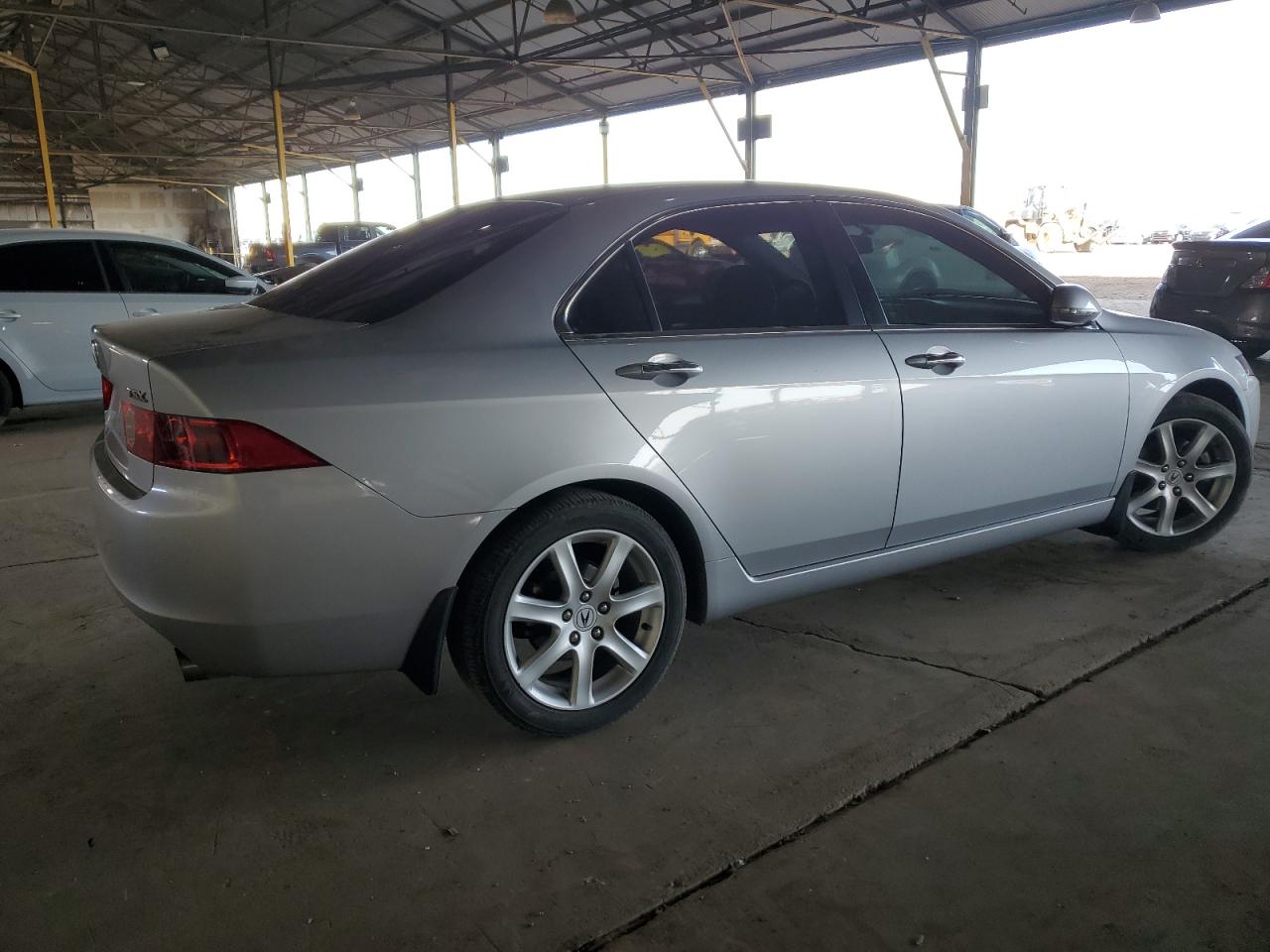 2004 Acura TSX VIN JH4CL95844C001260 Copart auction photo, side damage thumbnail 3