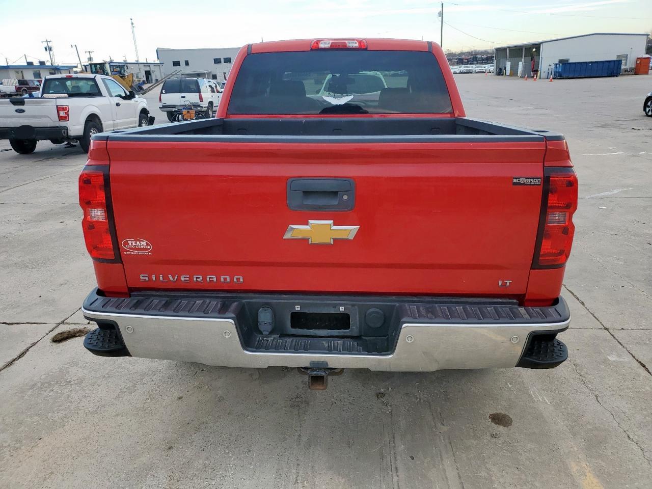 2014 Chevrolet Silverado VIN 3GCUKREC2EG291896 Copart auction photo, front end damage thumbnail 6