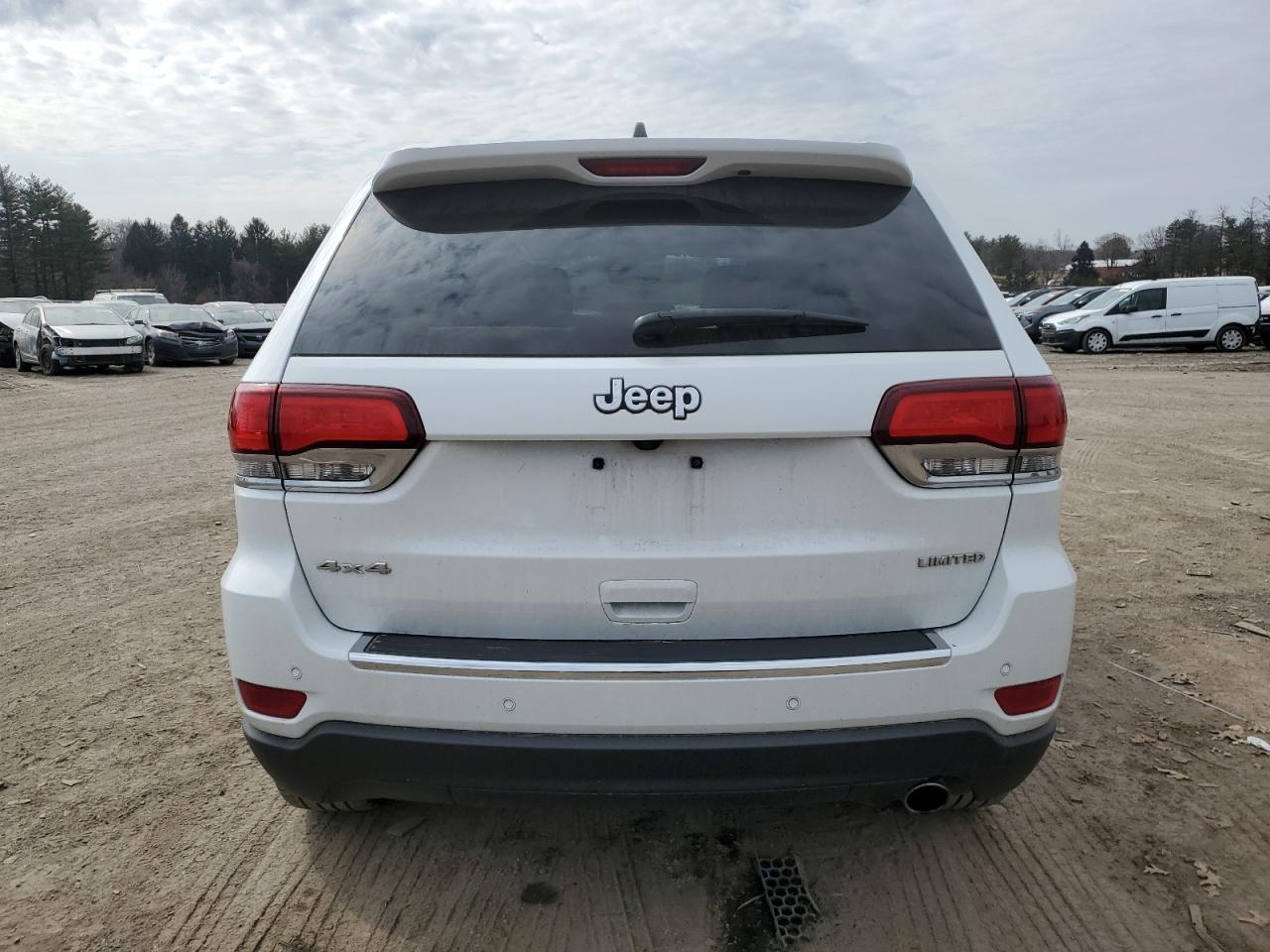 2020 Jeep Grand Cherokee VIN 1C4RJFBG8LC377597 Copart auction photo, front end / side damage thumbnail 6