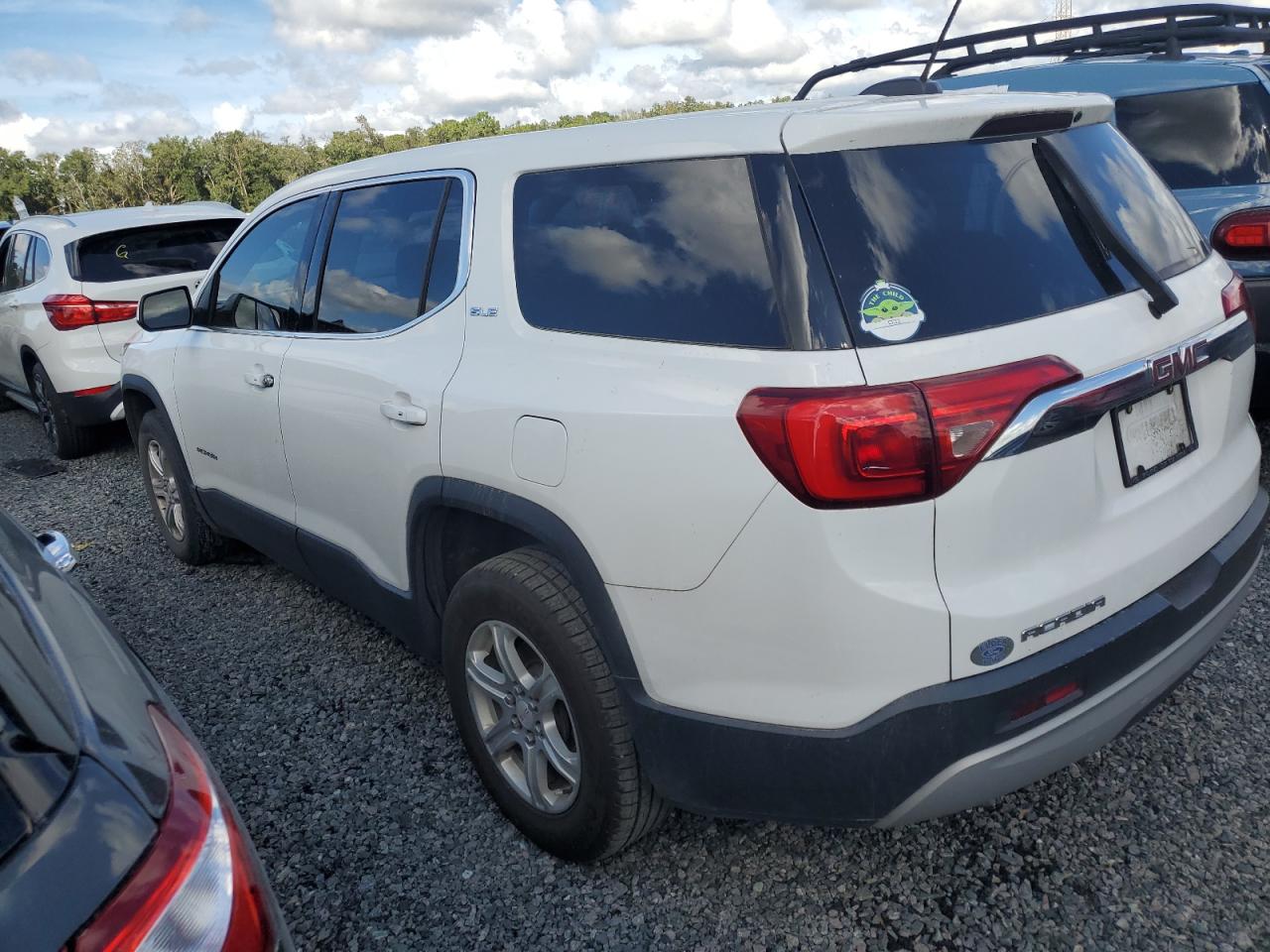 2018 GMC Acadia VIN 1GKKNKLA0JZ182200 Copart auction photo, water/flood / front end damage thumbnail 2