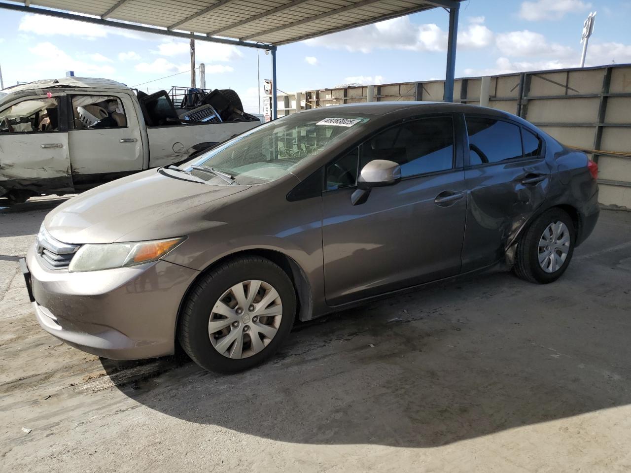 2012 Honda Civic VIN 2HGFB2F59CH597041