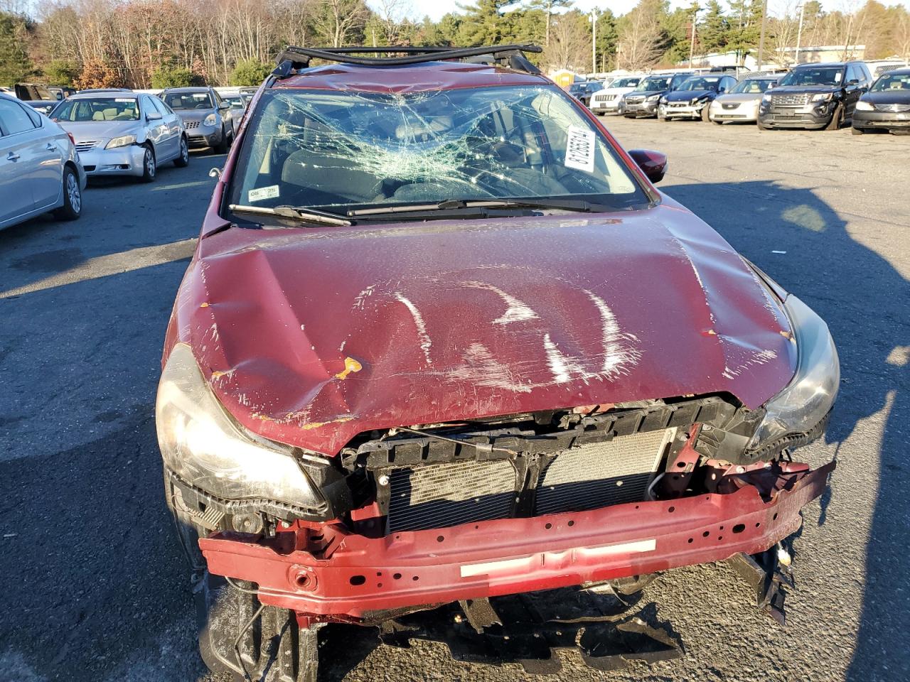 2016 Subaru Impreza VIN JF1GPAP62G8255678 Copart auction photo, rollover / front end damage thumbnail 5