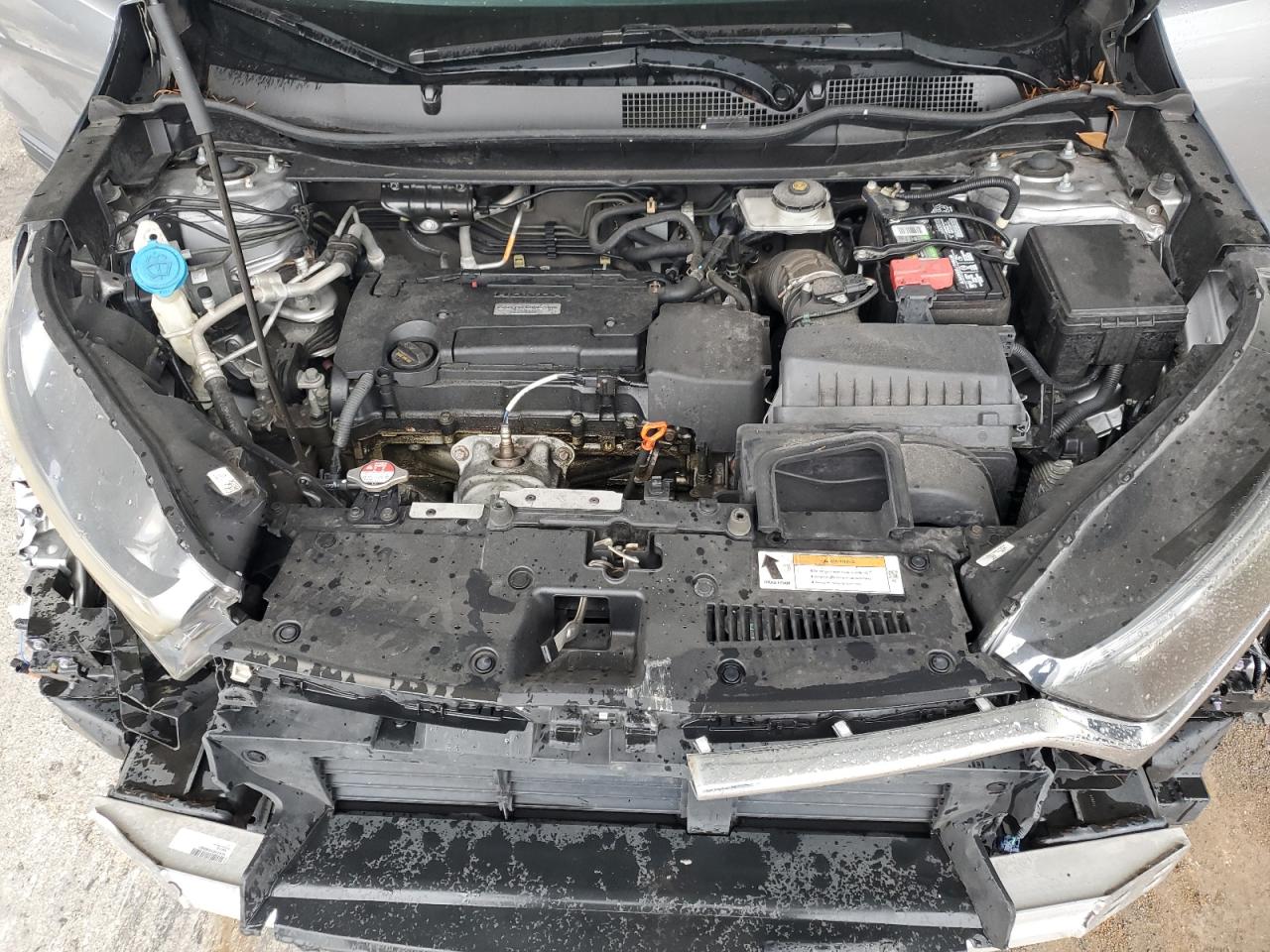 2017 Honda CR-V VIN 7FARW5H35HE005889 Copart auction photo, front end damage thumbnail 13