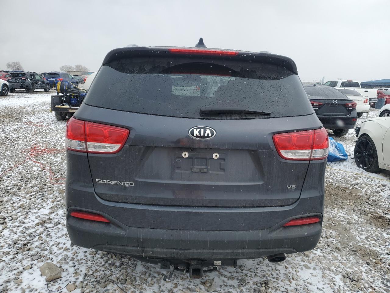 2017 KIA Sorento VIN 5XYPGDA59HG293057 Copart auction photo, side damage thumbnail 6
