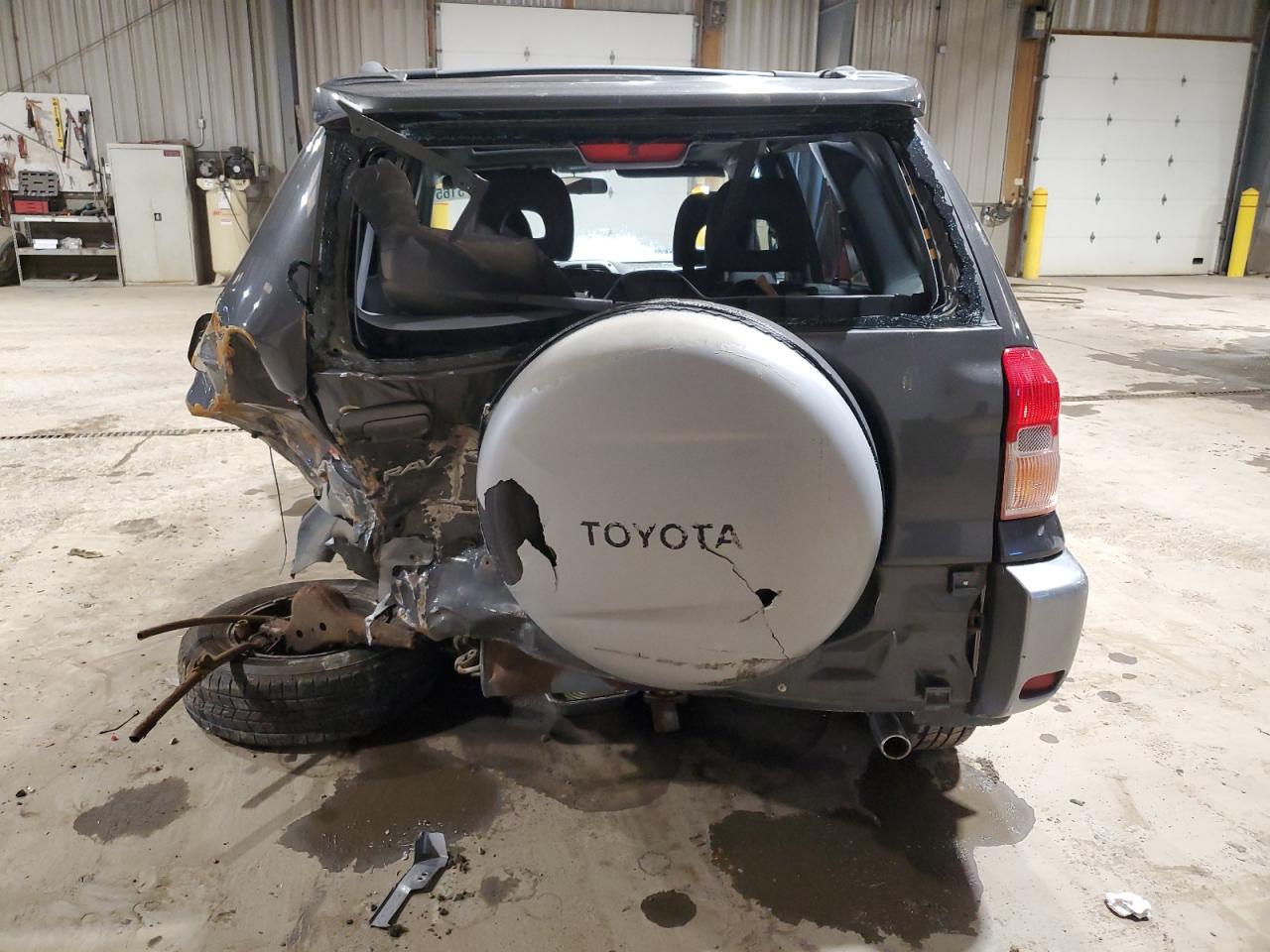 2003 Toyota RAV 4 VIN JTEGH20V630109190 Copart auction photo, all over damage thumbnail 6