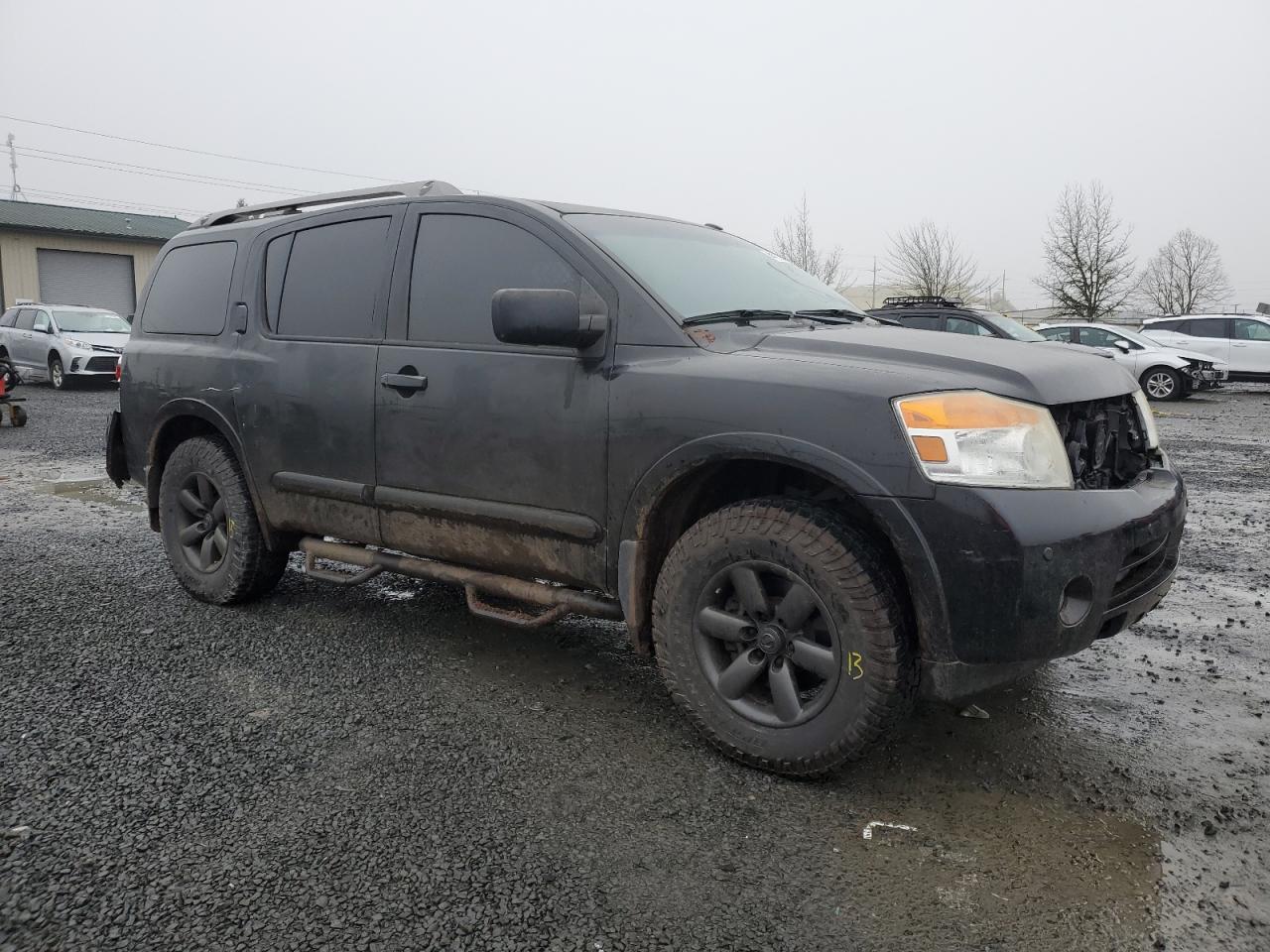 2015 Nissan Armada VIN 5N1AA0NCXFN602478 Copart auction photo, all over damage thumbnail 4