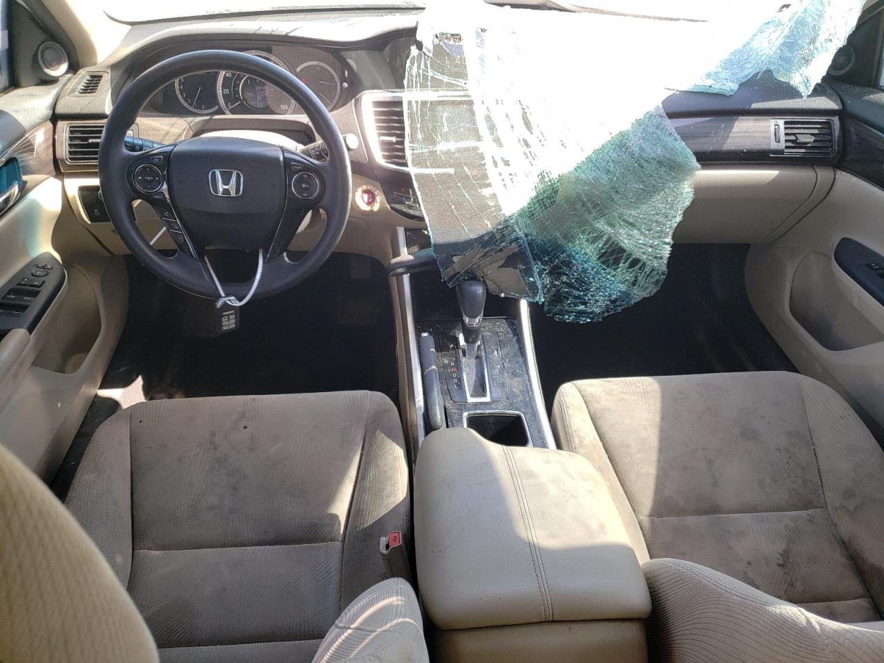 2016 Honda Accord VIN 1HGCR2F72GA200032 Copart auction photo, front end / top/roof damage thumbnail 8