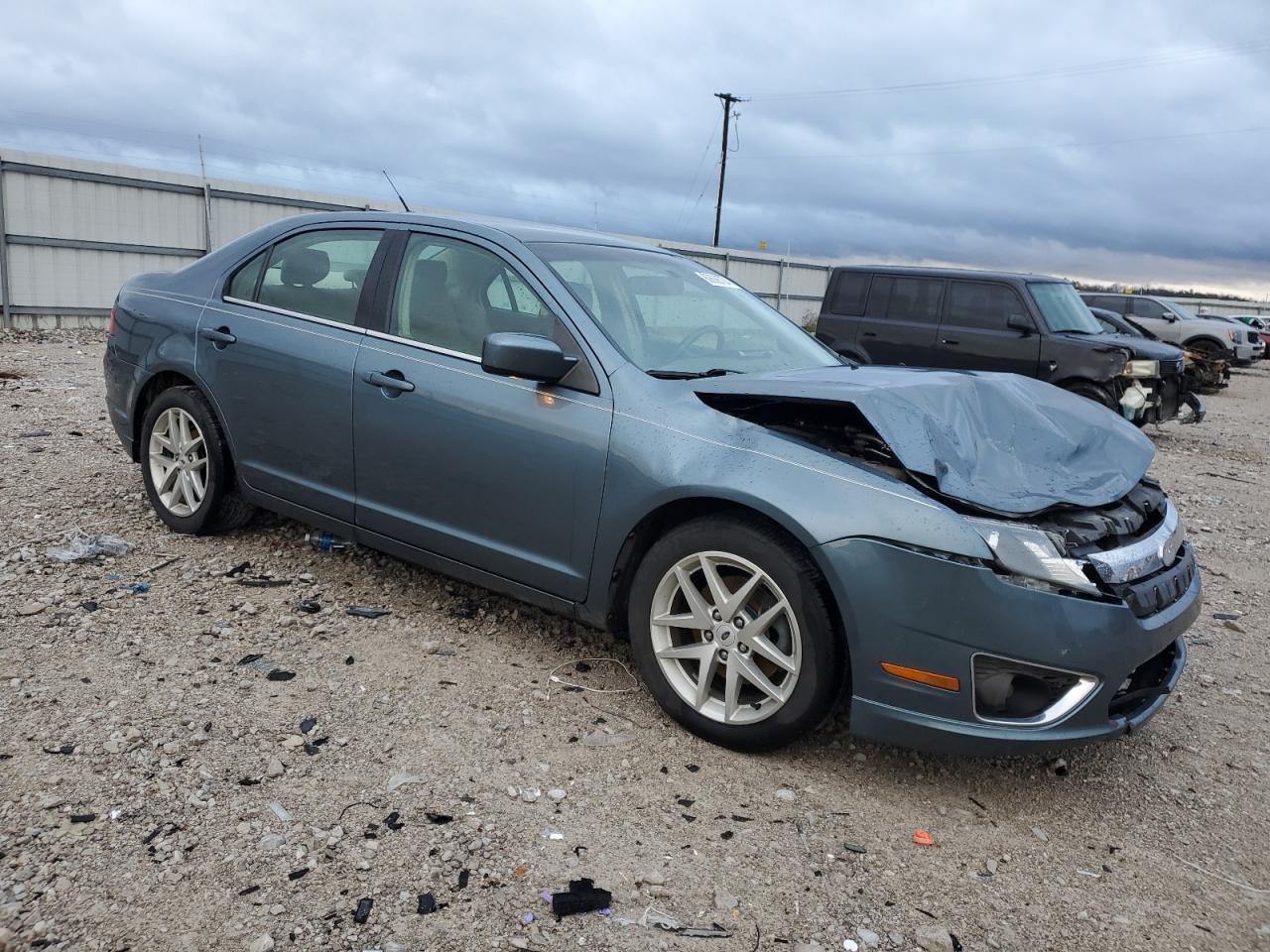 2012 Ford Fusion VIN 3FAHP0JA7CR219294 Copart auction photo, front end damage thumbnail 4