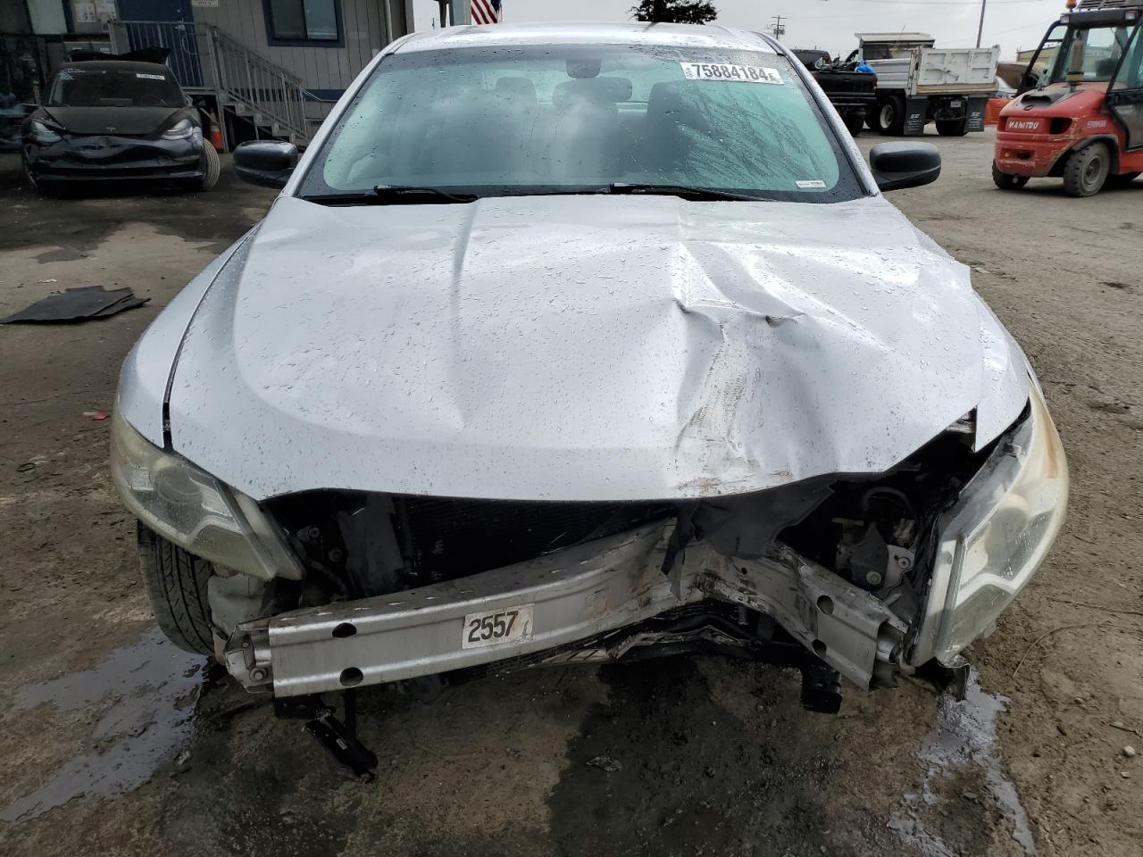 2012 Ford Taurus VIN 1FAHP2DW4CG103383 Copart auction photo, front end damage thumbnail 5