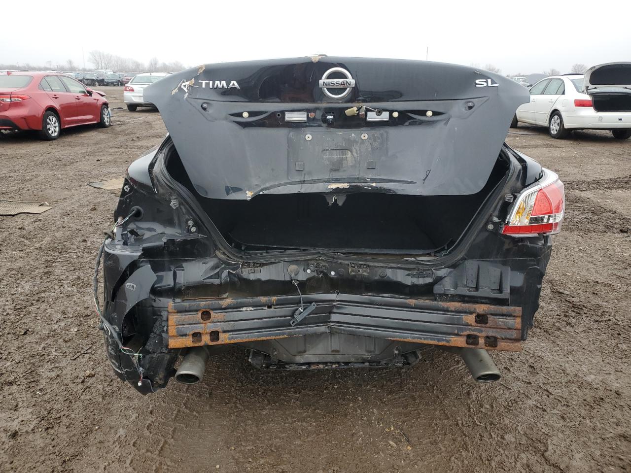 2015 Nissan Altima VIN 1N4AL3AP3FC426061 Copart auction photo, rear end / front end damage thumbnail 6
