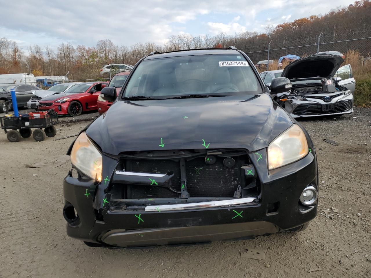 2010 Toyota RAV 4 VIN 2T3DK4DV8AW021345 Copart auction photo, front end / minor dent/scratches damage thumbnail 5