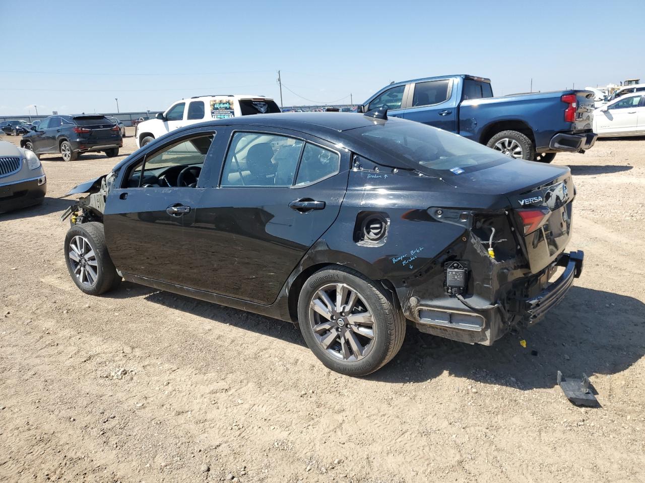 2020 Nissan Versa VIN 3N1CN8EV3LL803221 Copart auction photo, side / all over damage thumbnail 2