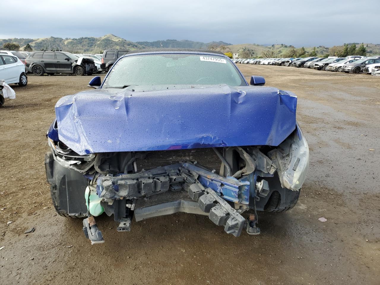 2016 Ford Mustang VIN 1FATP8EM6G5290752 Copart auction photo, front end damage thumbnail 5