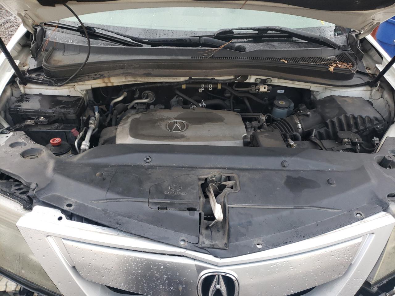 2011 Acura MDX VIN 2HNYD2H67BH510267 Copart auction photo, front end damage thumbnail 11