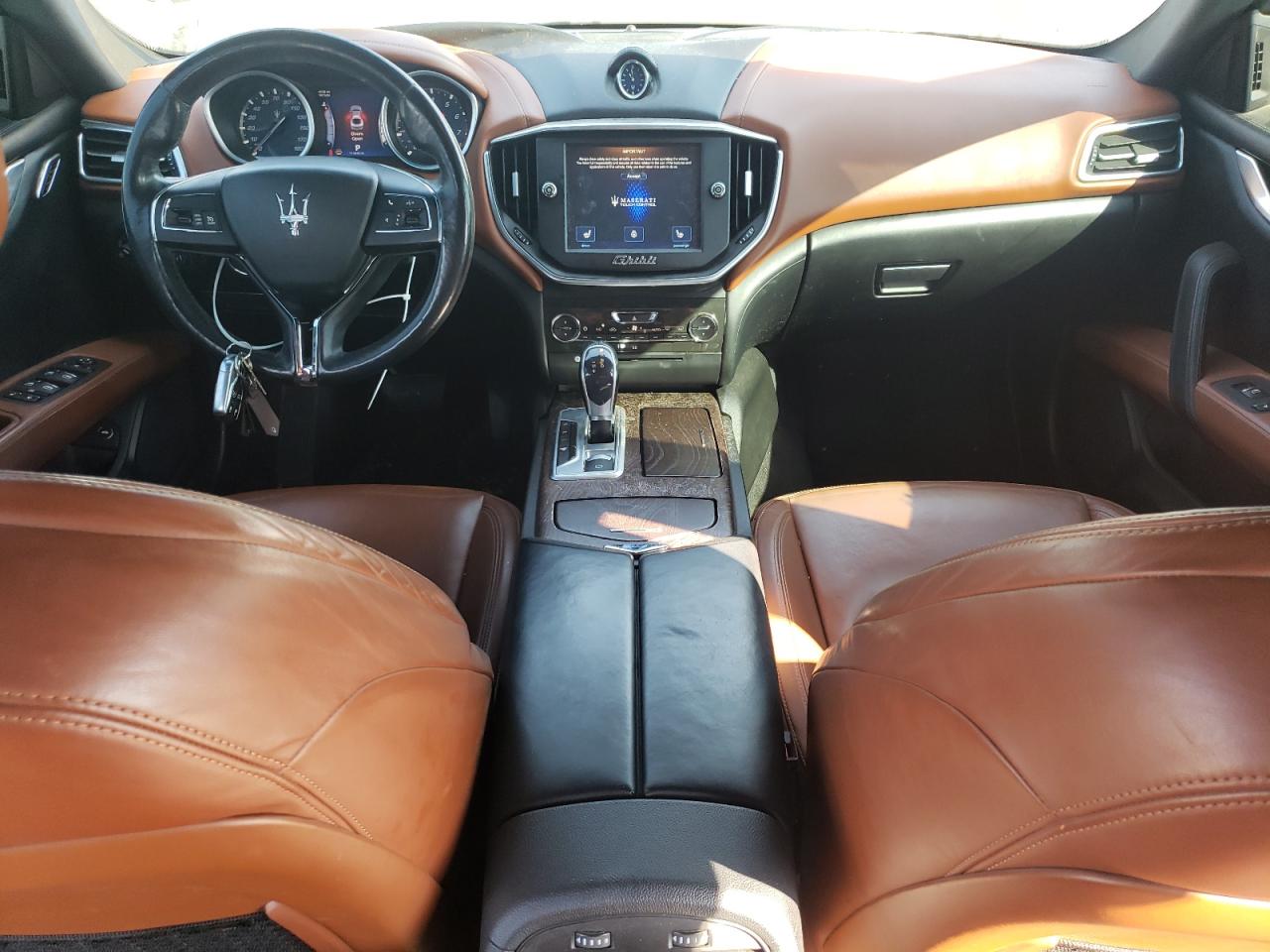 2014 Maserati Ghibli VIN ZAM57RTA7E1085782 Copart auction photo, front end damage thumbnail 8
