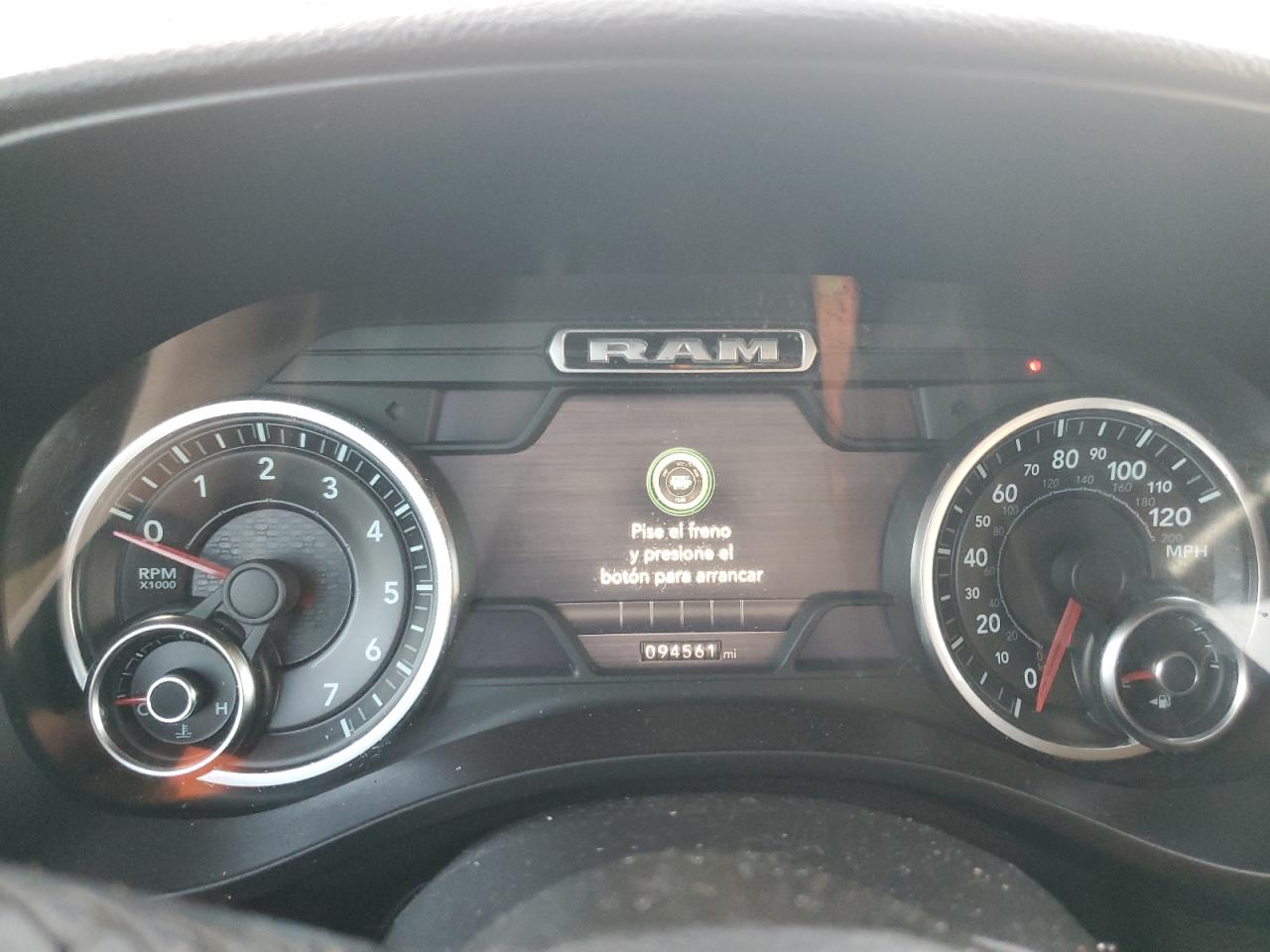 2019 RAM 1500 VIN 1C6RREJT0KN508887 Copart auction photo, front end damage thumbnail 9