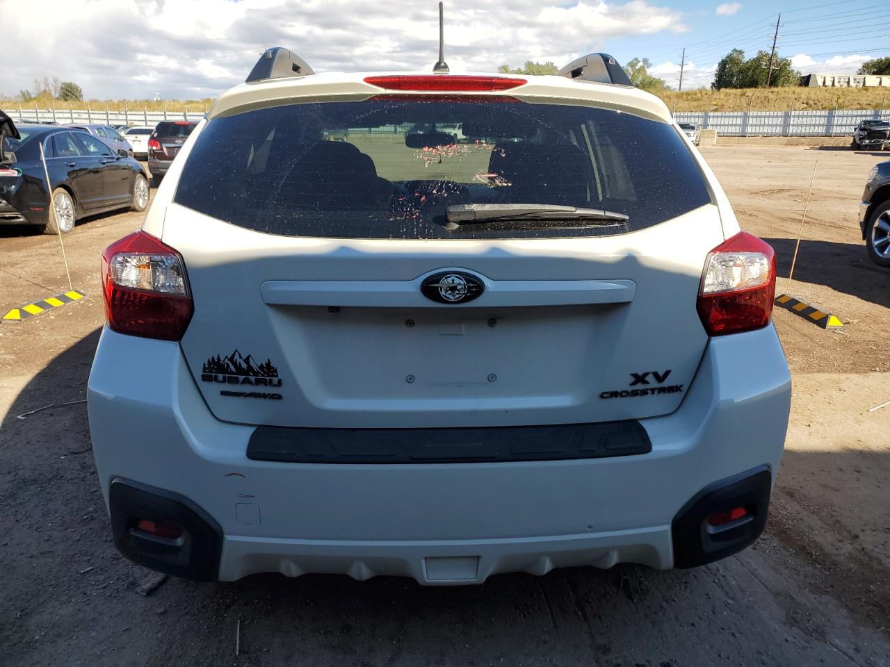 2015 Subaru XV VIN JF2GPACC7F8323124 Copart auction photo, side / front end damage thumbnail 6