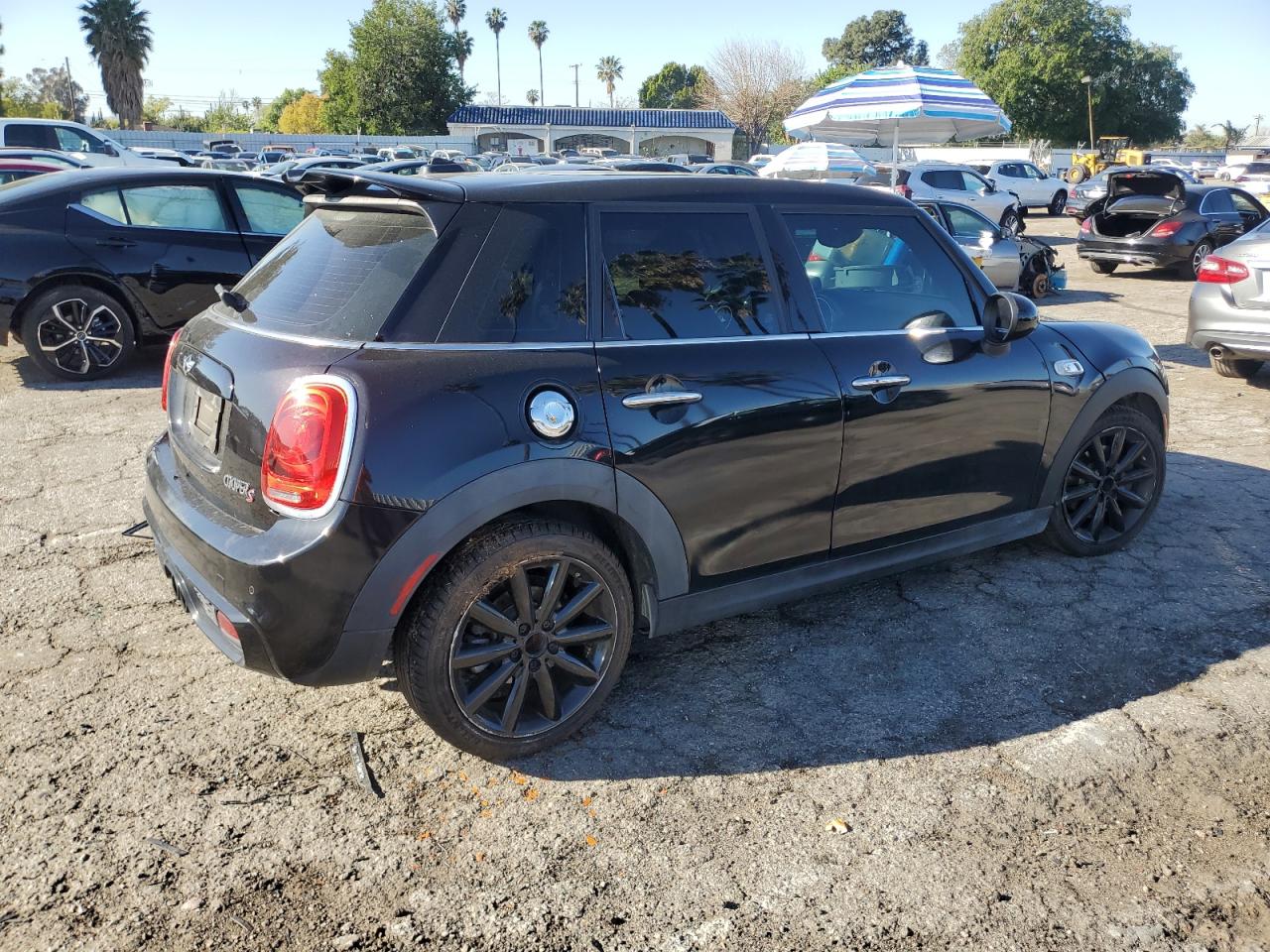 2015 MINI Cooper VIN WMWXU3C53F2B55859 Copart auction photo, front end / rear end damage thumbnail 3