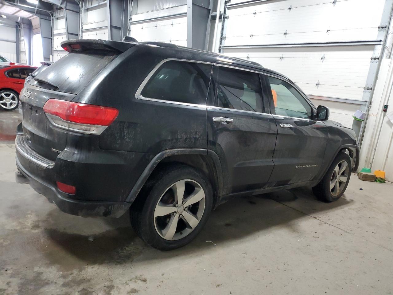 2014 Jeep Grand Cherokee VIN 1C4RJFBG7EC409331 Copart auction photo, front end damage thumbnail 3