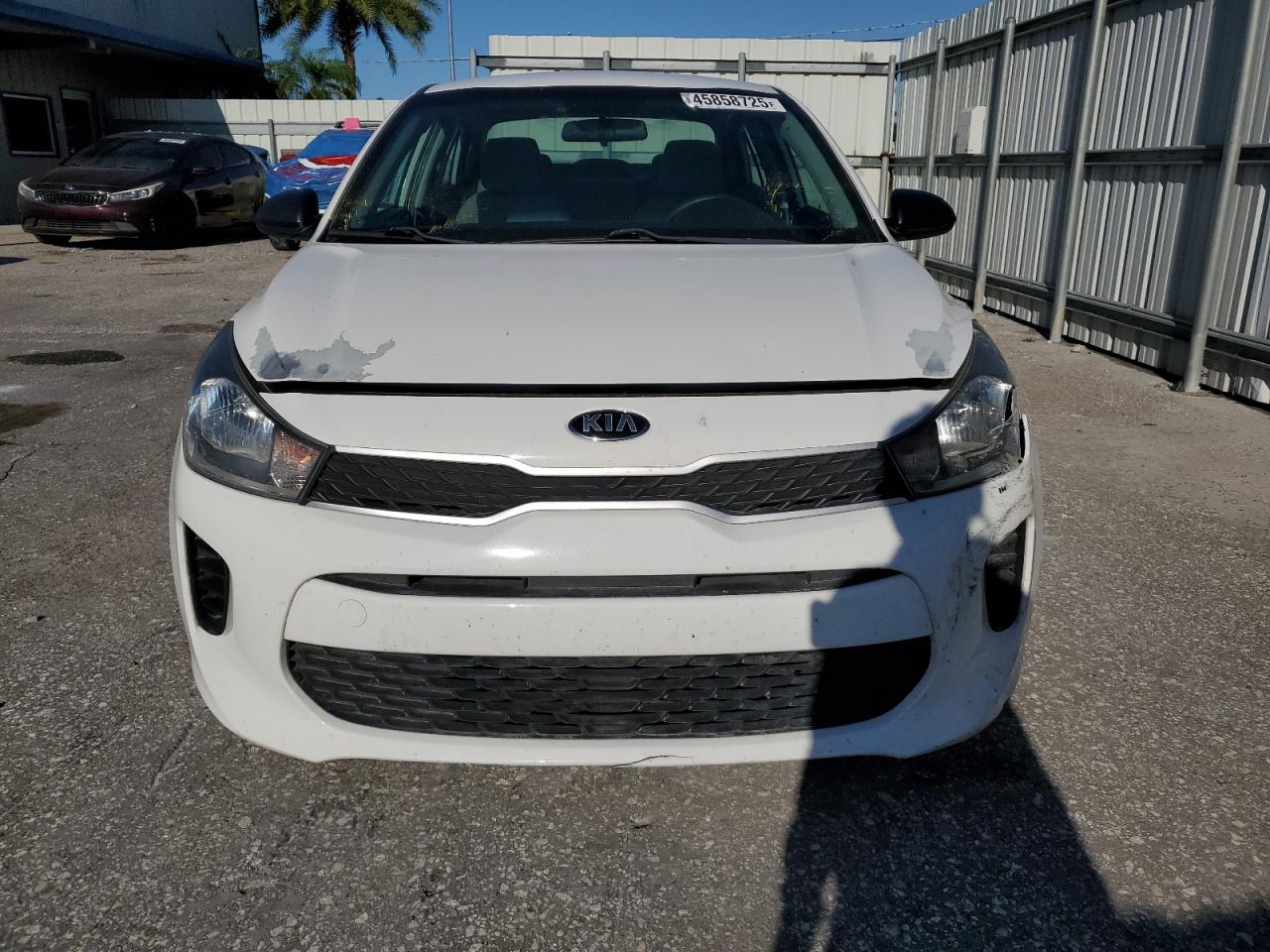 2018 KIA Rio VIN 3KPA24ABXJE063282 Copart auction photo, undercarriage / front end damage thumbnail 5