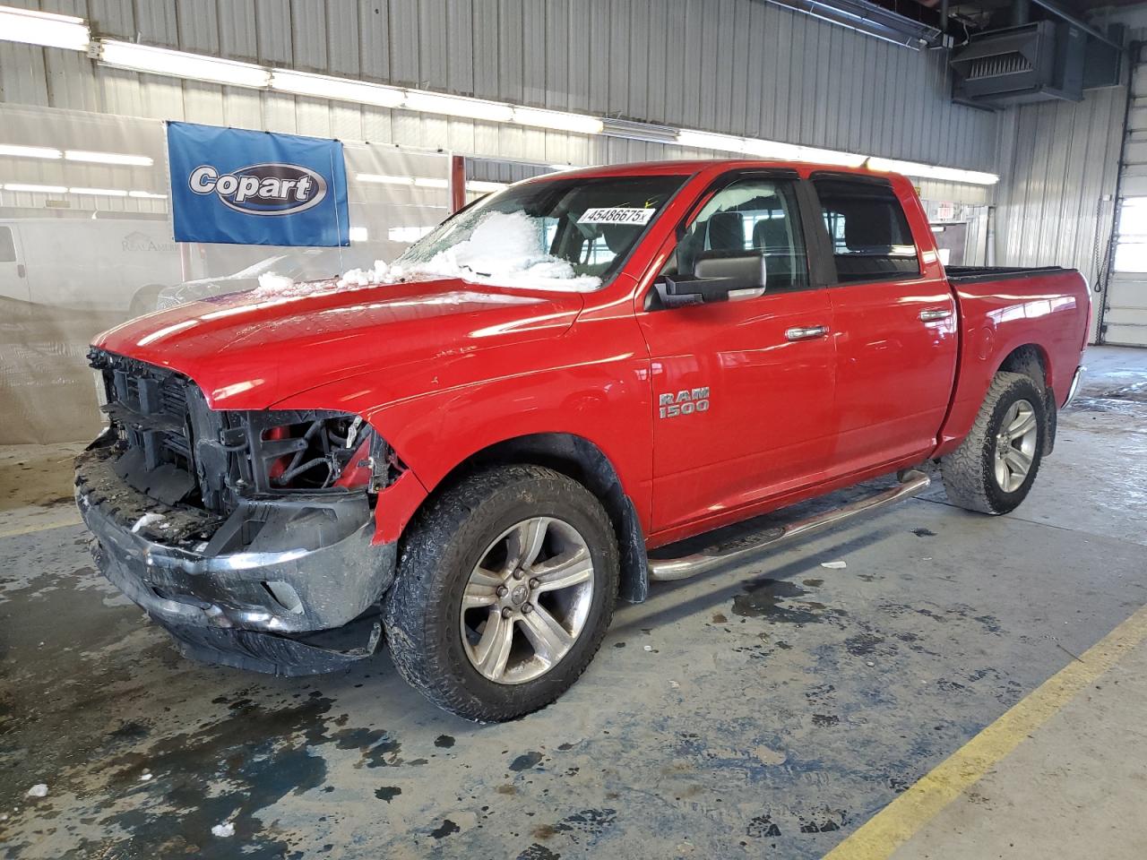 2014 RAM 1500 VIN 1C6RR7LG8ES464350 - Copart auction photo
