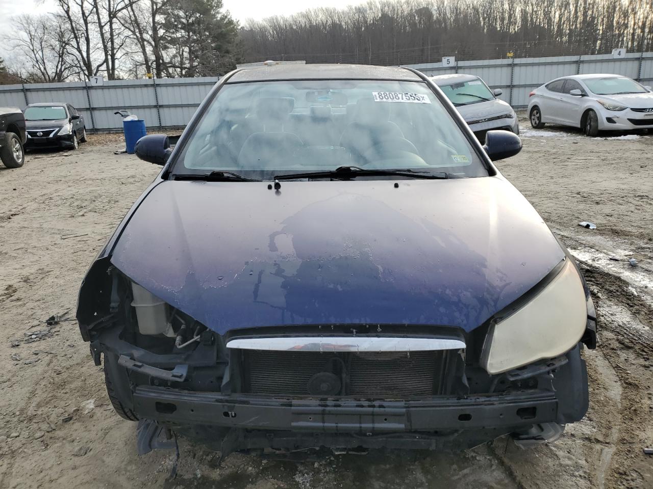 2008 Hyundai Elantra VIN KMHDU46D58U449486 Copart auction photo, front end / minor dent/scratches damage thumbnail 5