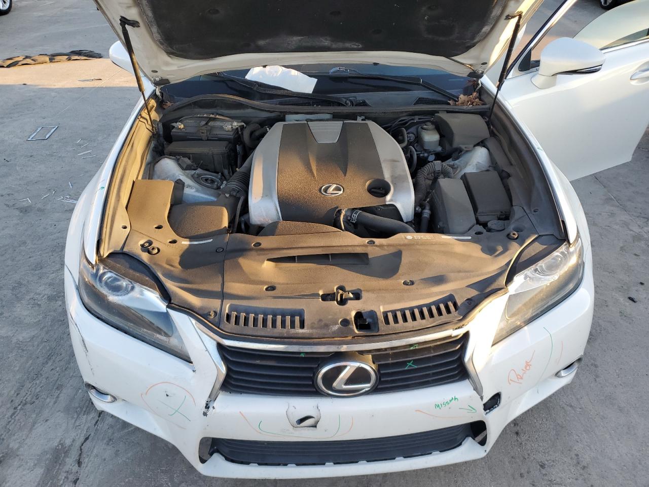 2015 Lexus GS VIN JTHBE1BL2FA018282 Copart auction photo, rear end damage thumbnail 11