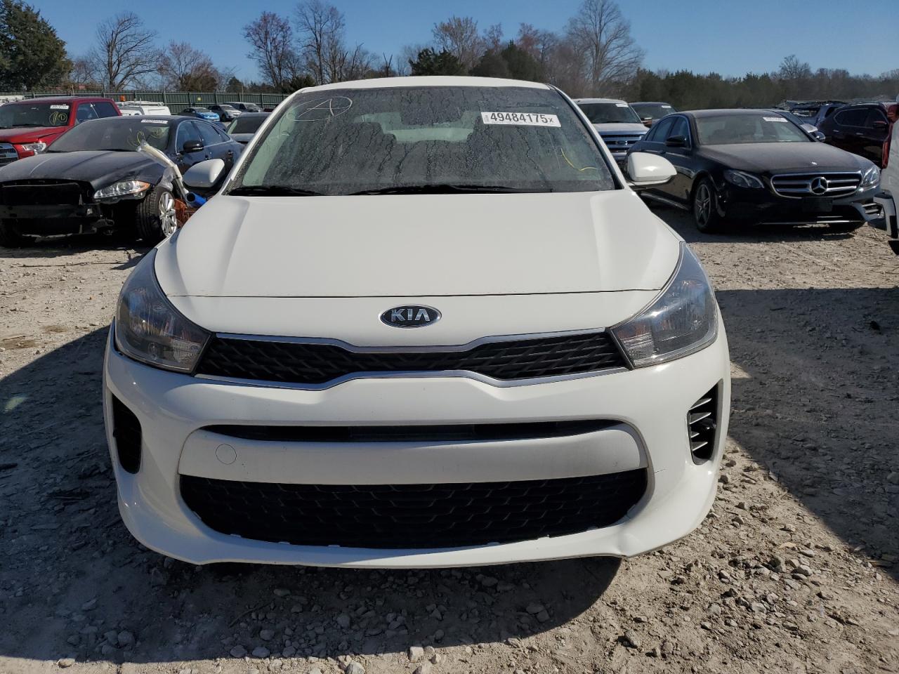 2020 KIA Rio VIN 3KPA24AD2LE354699 Copart auction photo, front end / minor dent/scratches damage thumbnail 5