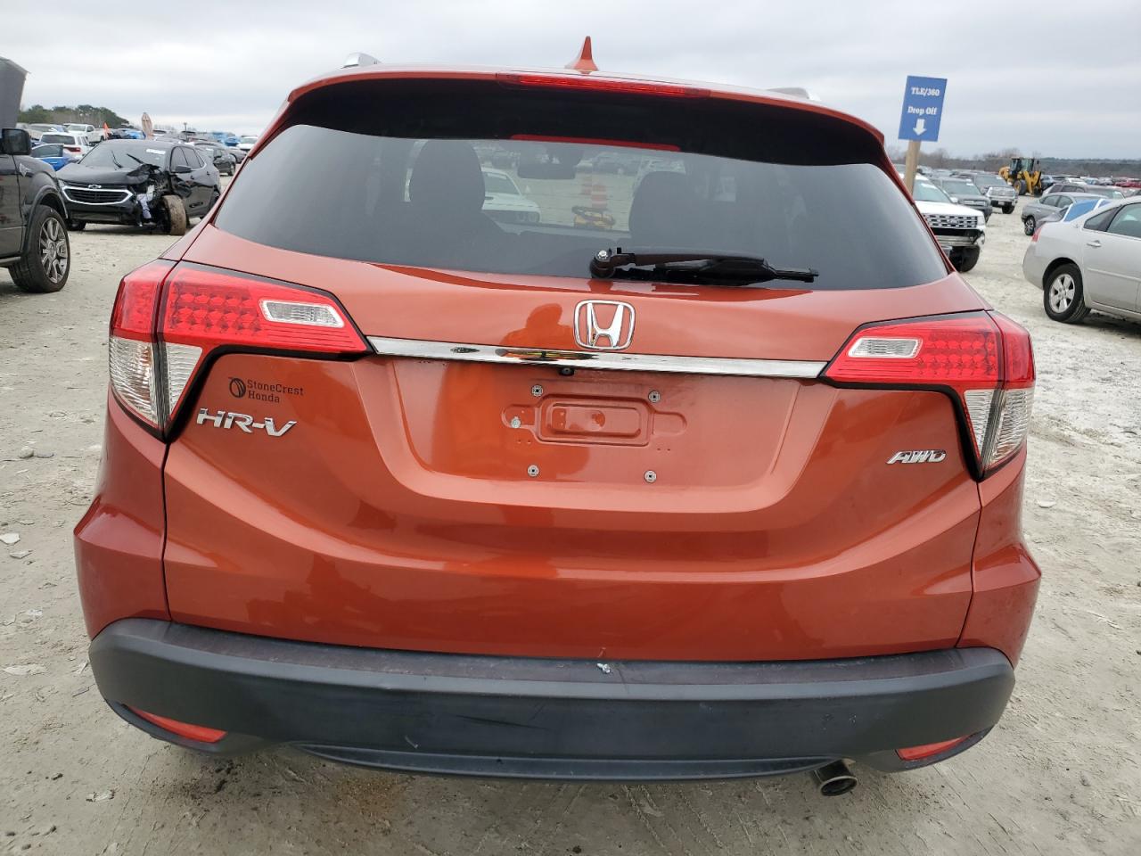 2020 Honda HR-V VIN 3CZRU6H5XLM709982 Copart auction photo, front end damage thumbnail 6