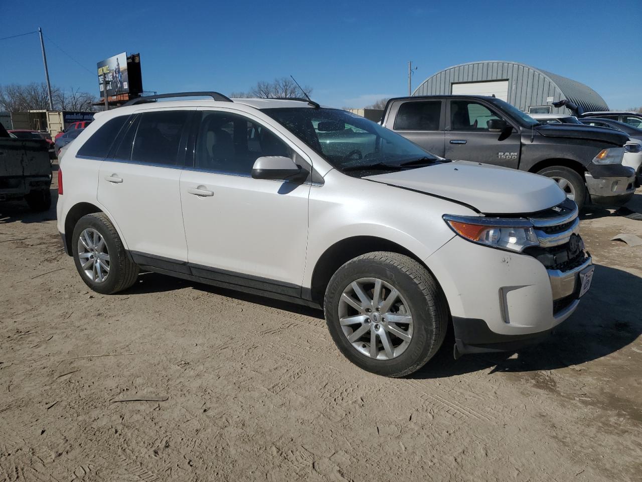 2013 Ford Edge VIN 2FMDK3KC8DBC58335 Copart auction photo, front end damage thumbnail 4