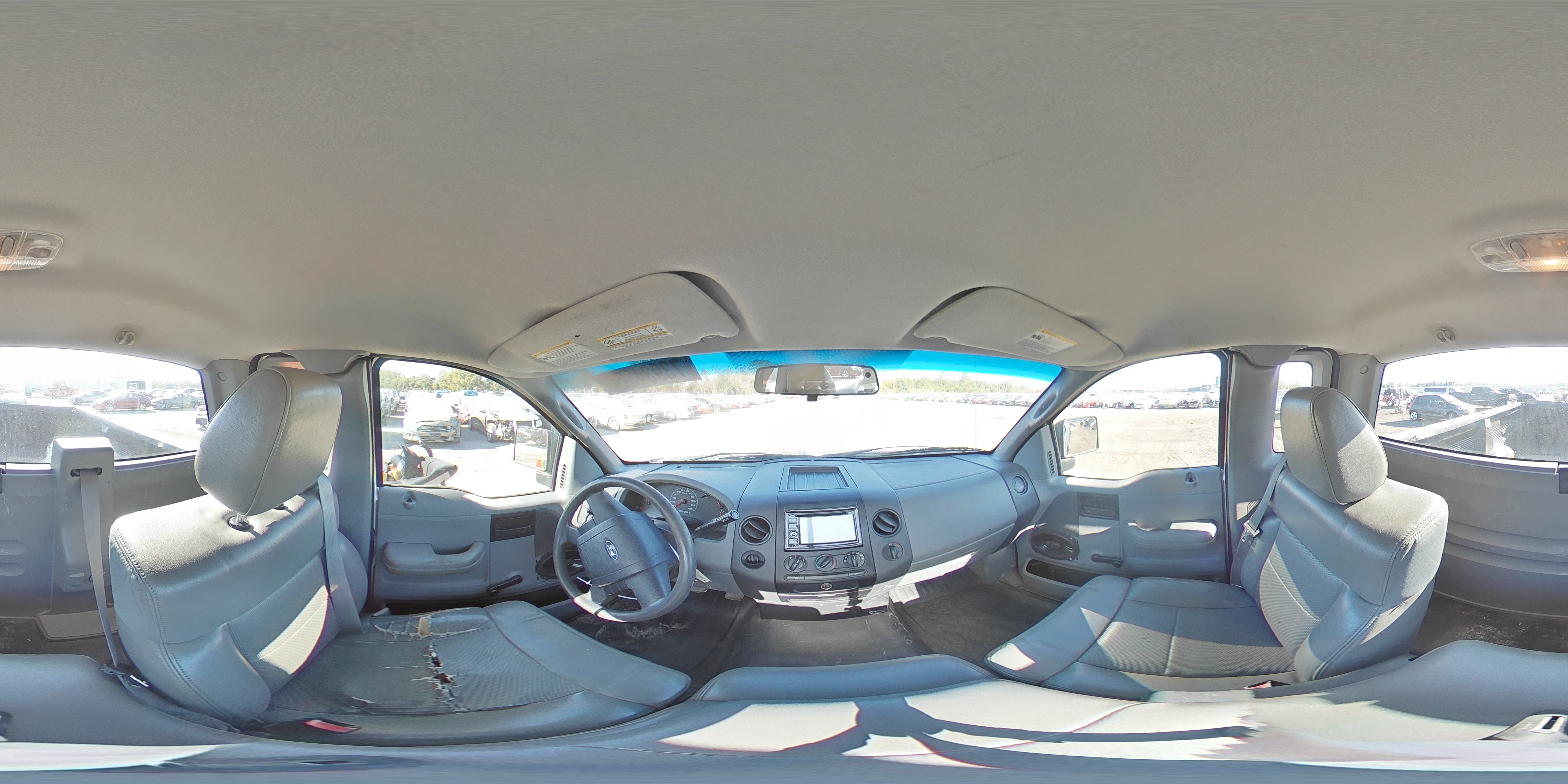 2007 Ford F-150 VIN 1FTRF12247KD28434 Copart auction photo, side damage thumbnail 12