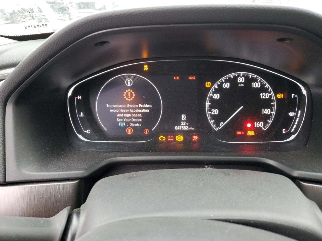 2020 Honda Accord VIN 1HGCV1F10LA102418 Copart auction photo, all over damage thumbnail 9