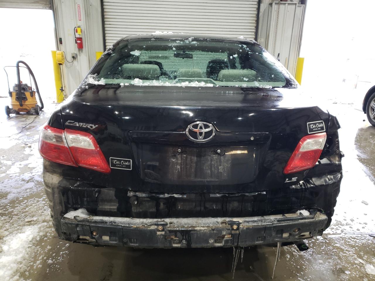 2008 Toyota Camry VIN 4T4BE46KX8R033913 Copart auction photo, rear end / hail damage thumbnail 6