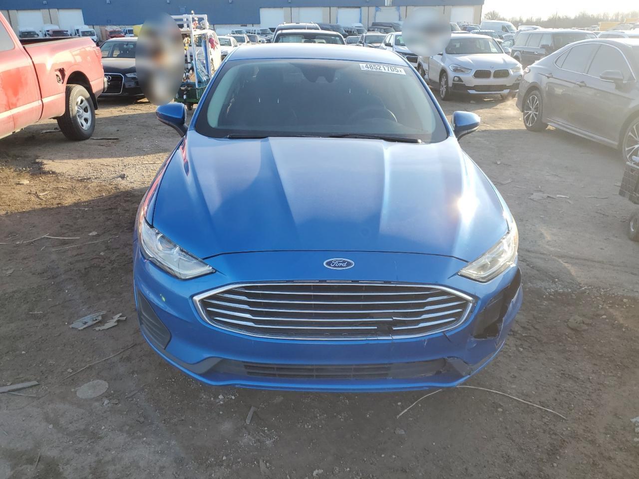 2020 Ford Fusion VIN 3FA6P0HD2LR256955 Copart auction photo, rear end damage thumbnail 5