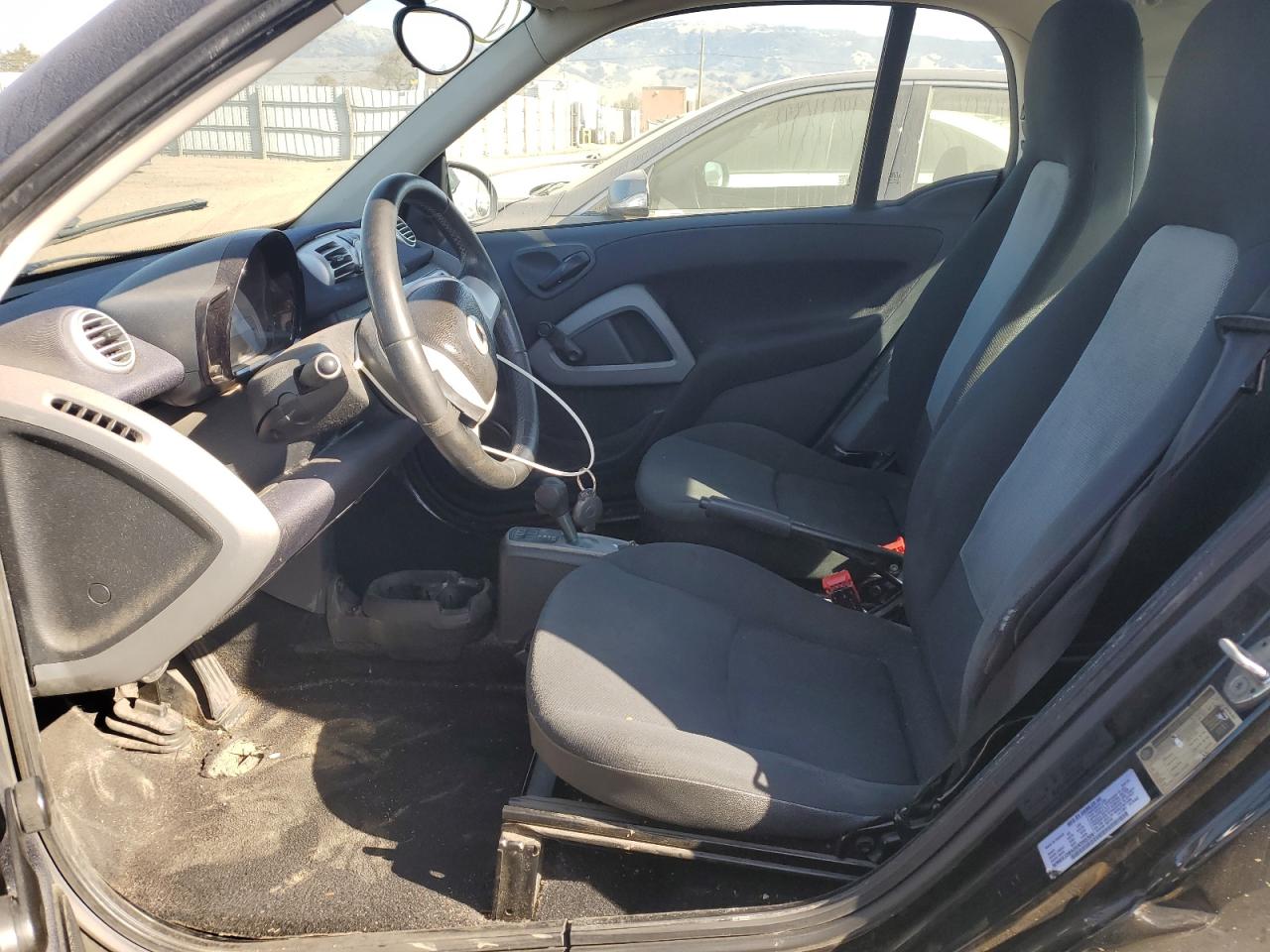 2013 Smart Fortwo VIN WMEEJ3BA0DK595308 Copart auction photo, front end damage thumbnail 7