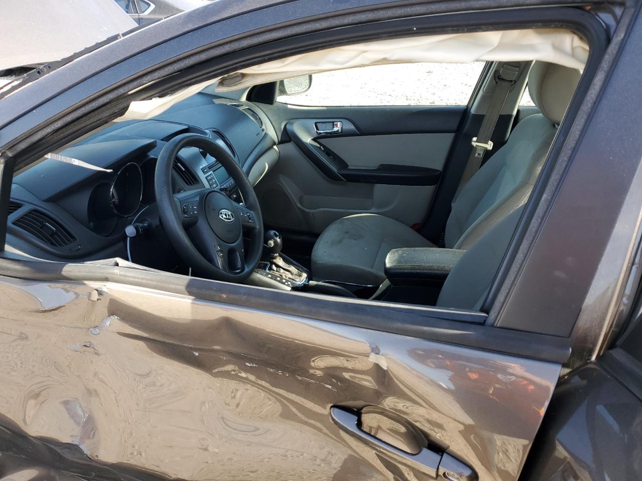2013 KIA Forte VIN KNAFU4A25D5712192 Copart auction photo, side damage thumbnail 7