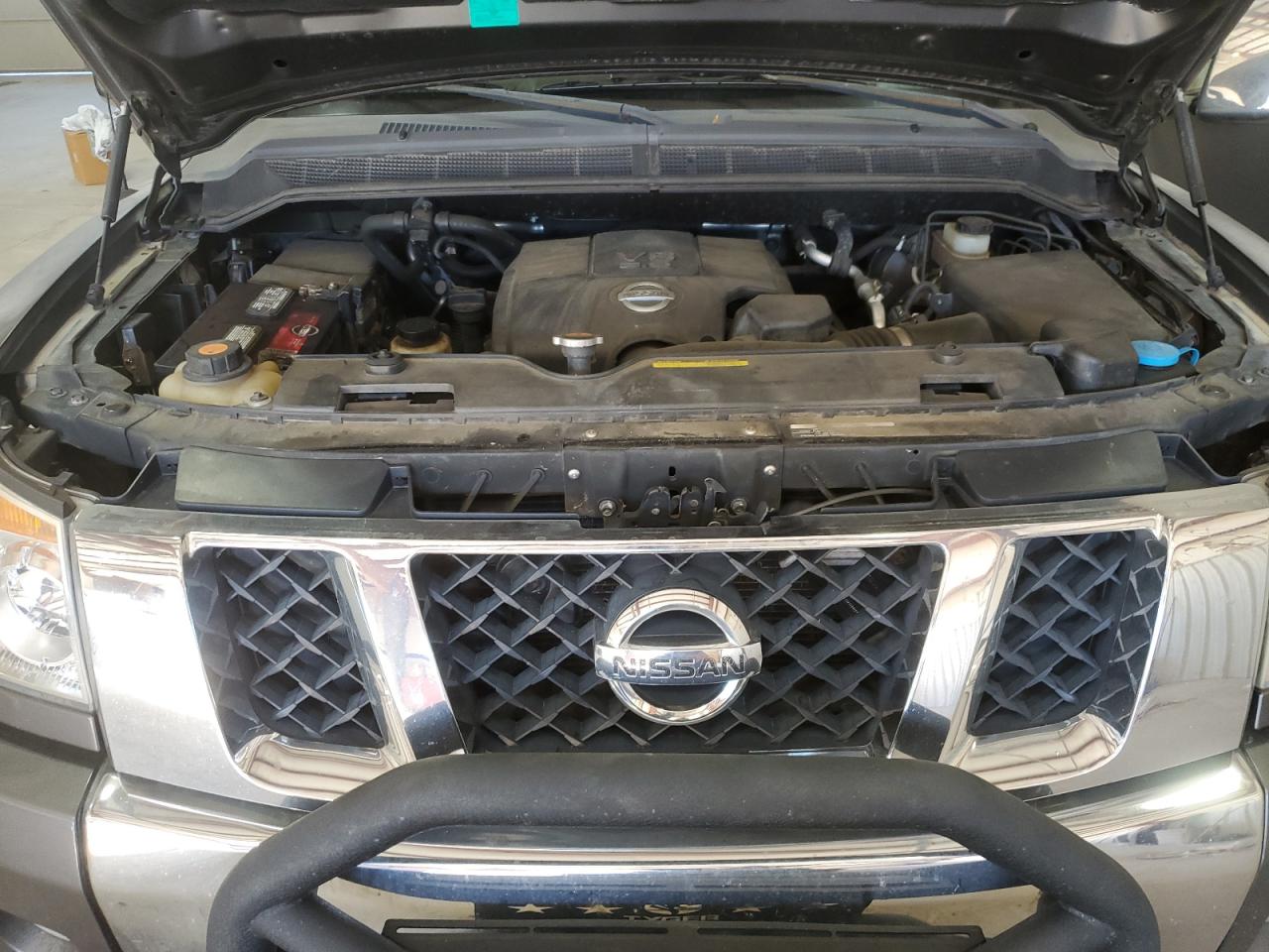 2009 Nissan Titan VIN 1N6BA07C49N316911 Copart auction photo, mechanical / front end damage thumbnail 11