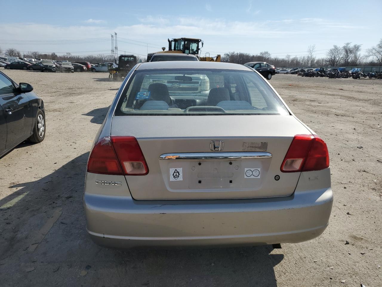 2002 Honda Civic VIN 1HGES16542L025818 Copart auction photo, mechanical damage thumbnail 6
